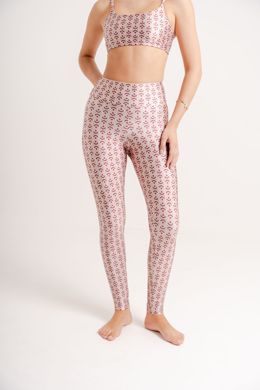 Legging Blush Print in High Waist