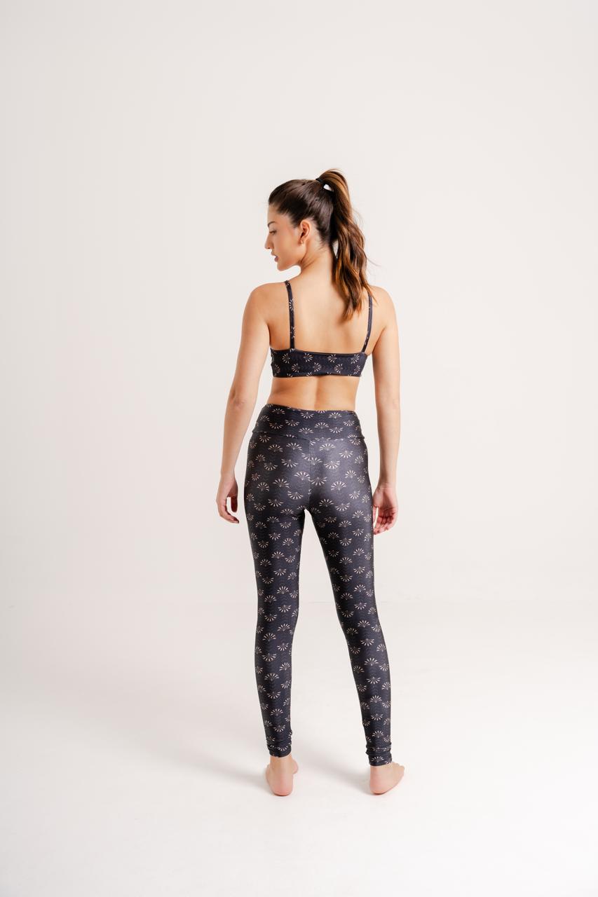 Legging Dhalia Print in High Waist