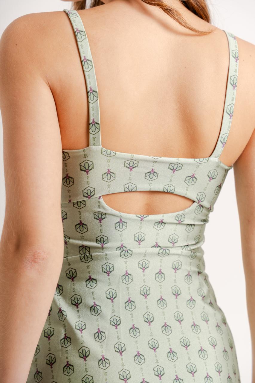 Chery Dress w/ Shorts Wildflower Print