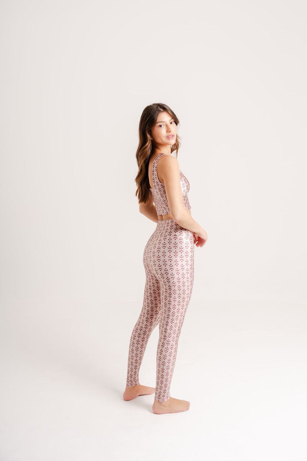 Legging Blush Print in High Waist