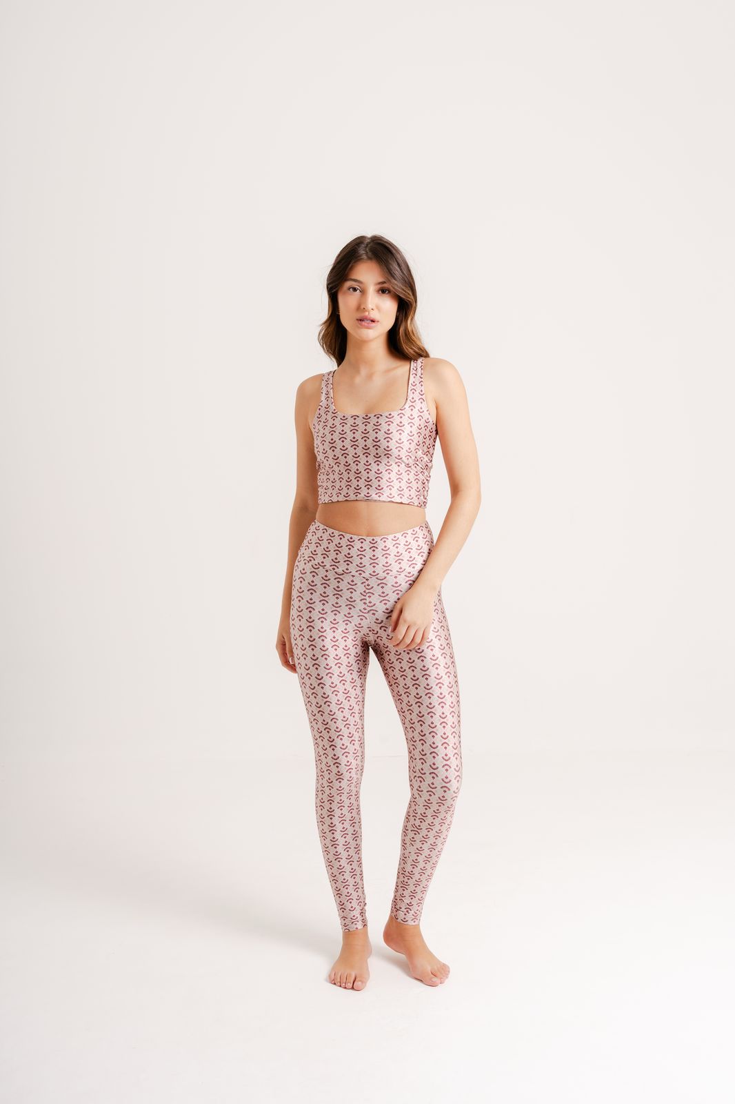 Legging Blush Print in High Waist