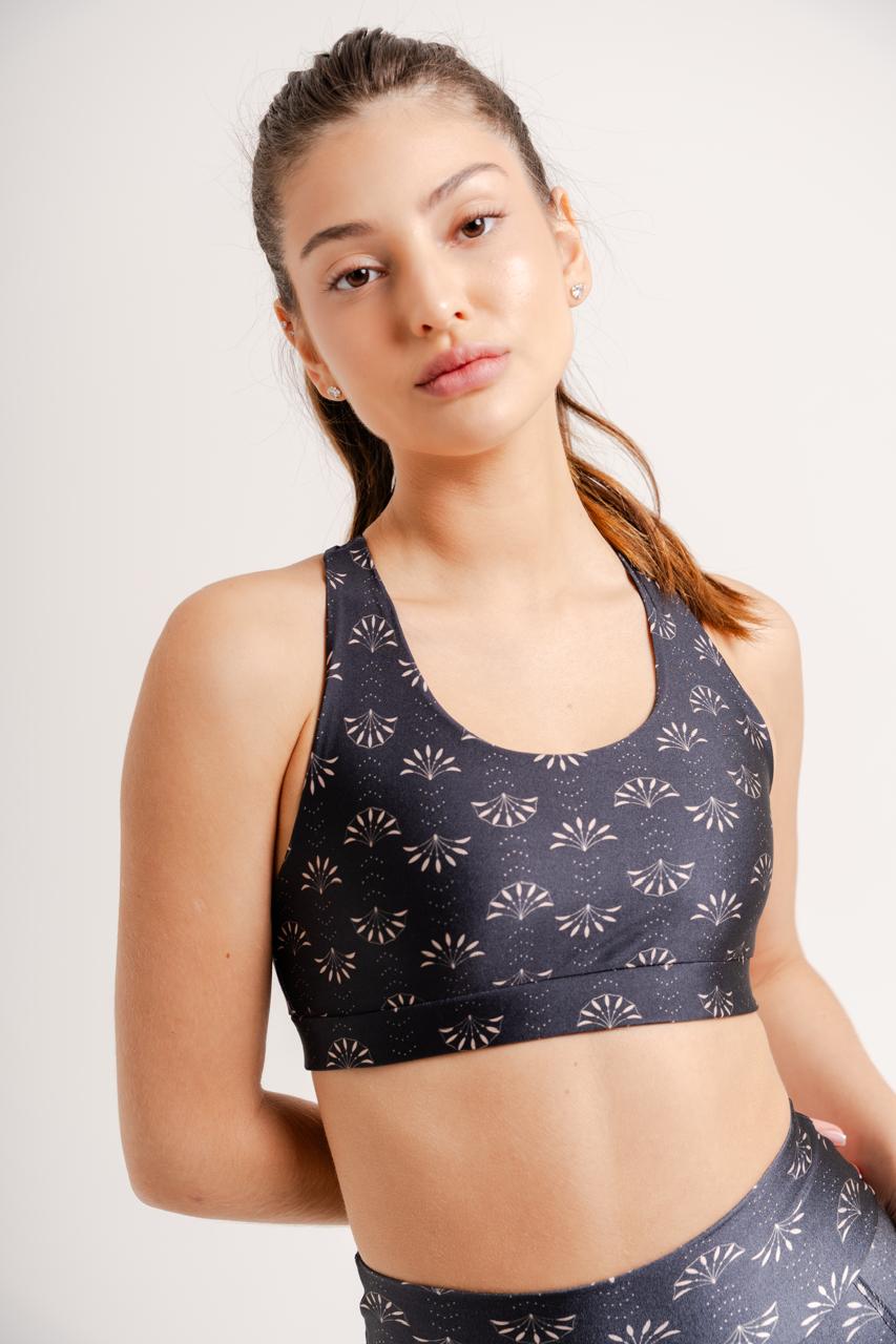 Swimmer Top Dhalia Print