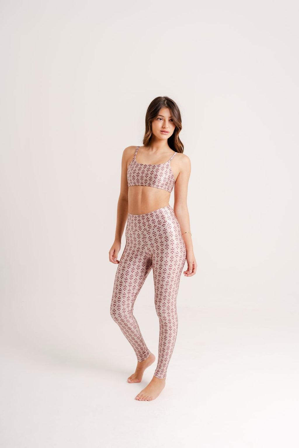 Legging Blush Print in Skin