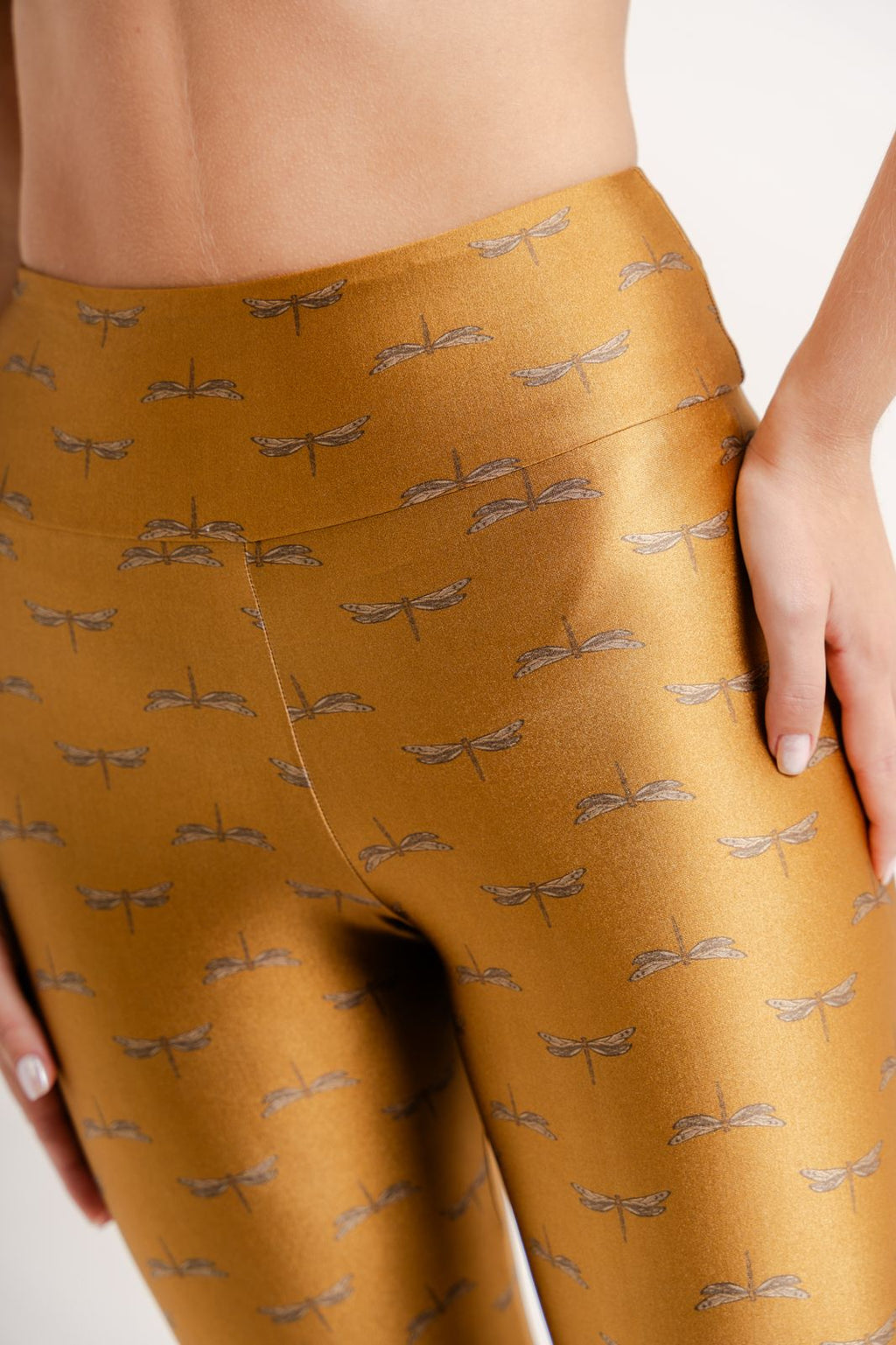 Legging Dragonfly Print in High Waist