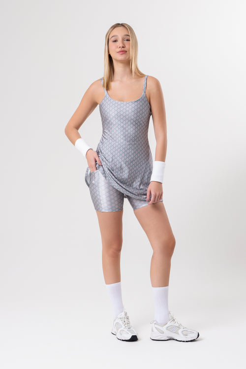 Chery Dress Azure Print