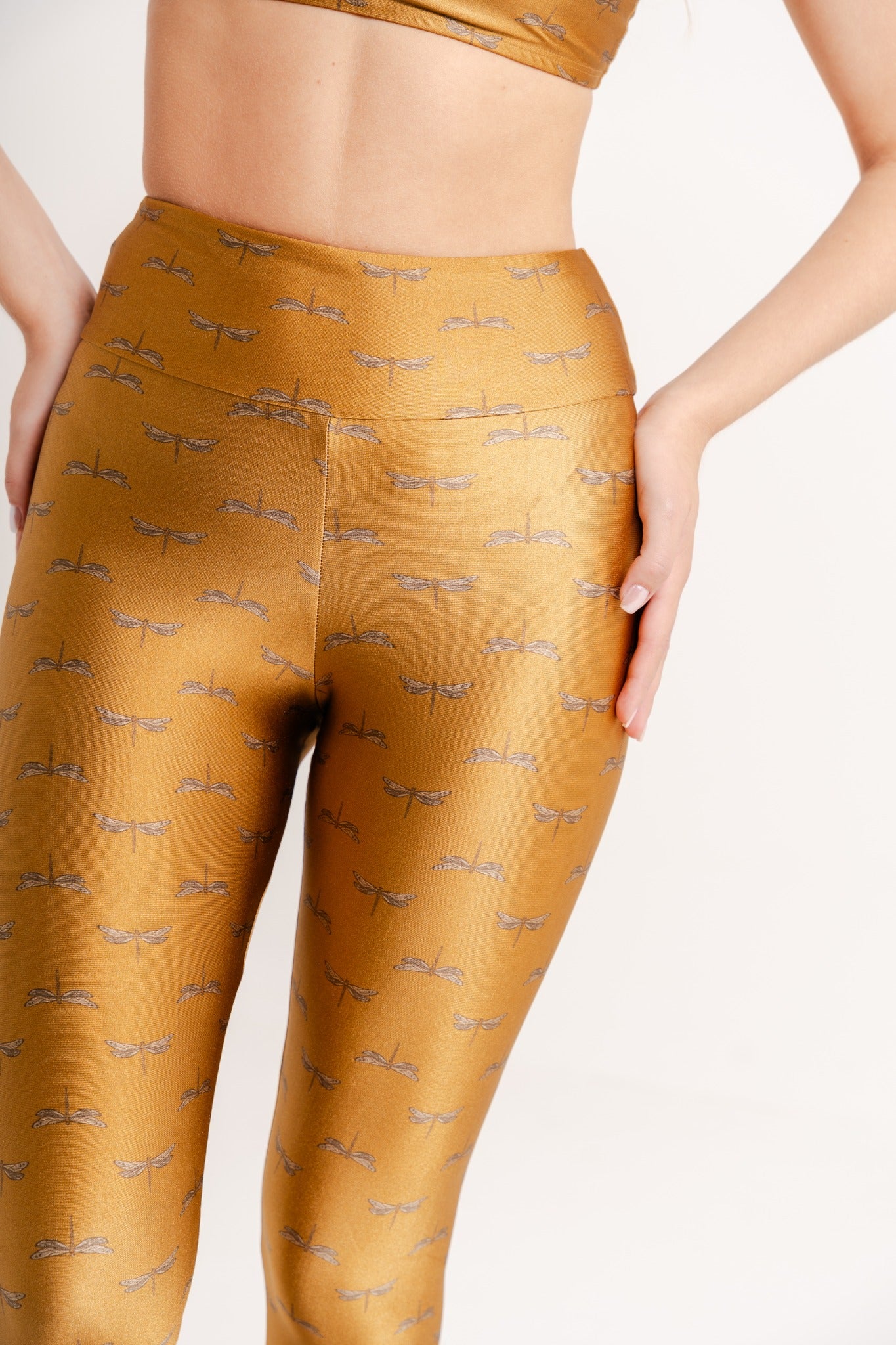 Legging Dragonfly Print in Skin Type