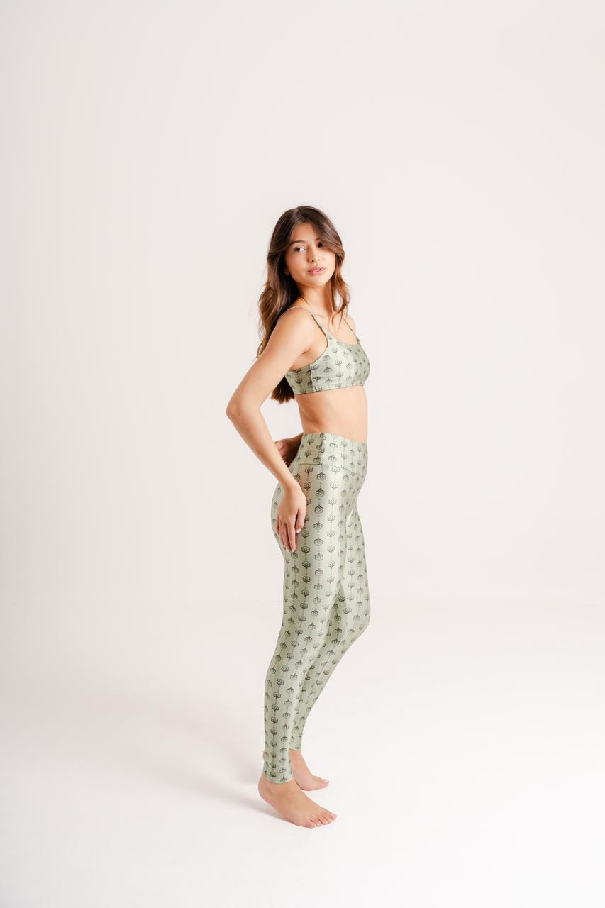 Legging Wildflower Print in High Waist