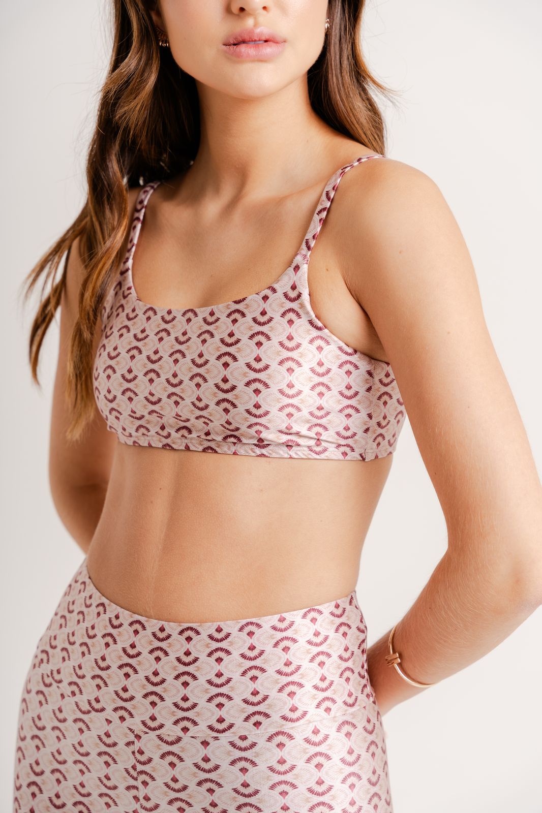 Comfort Top Blush Print
