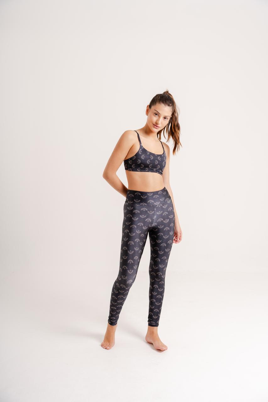 Legging Dhalia Print in High Waist