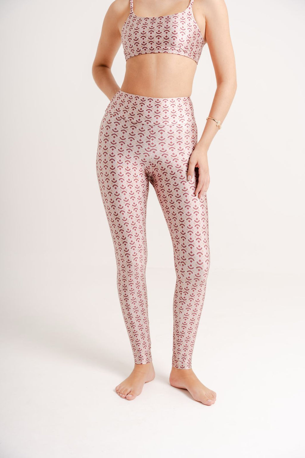 Legging Blush Print in Skin