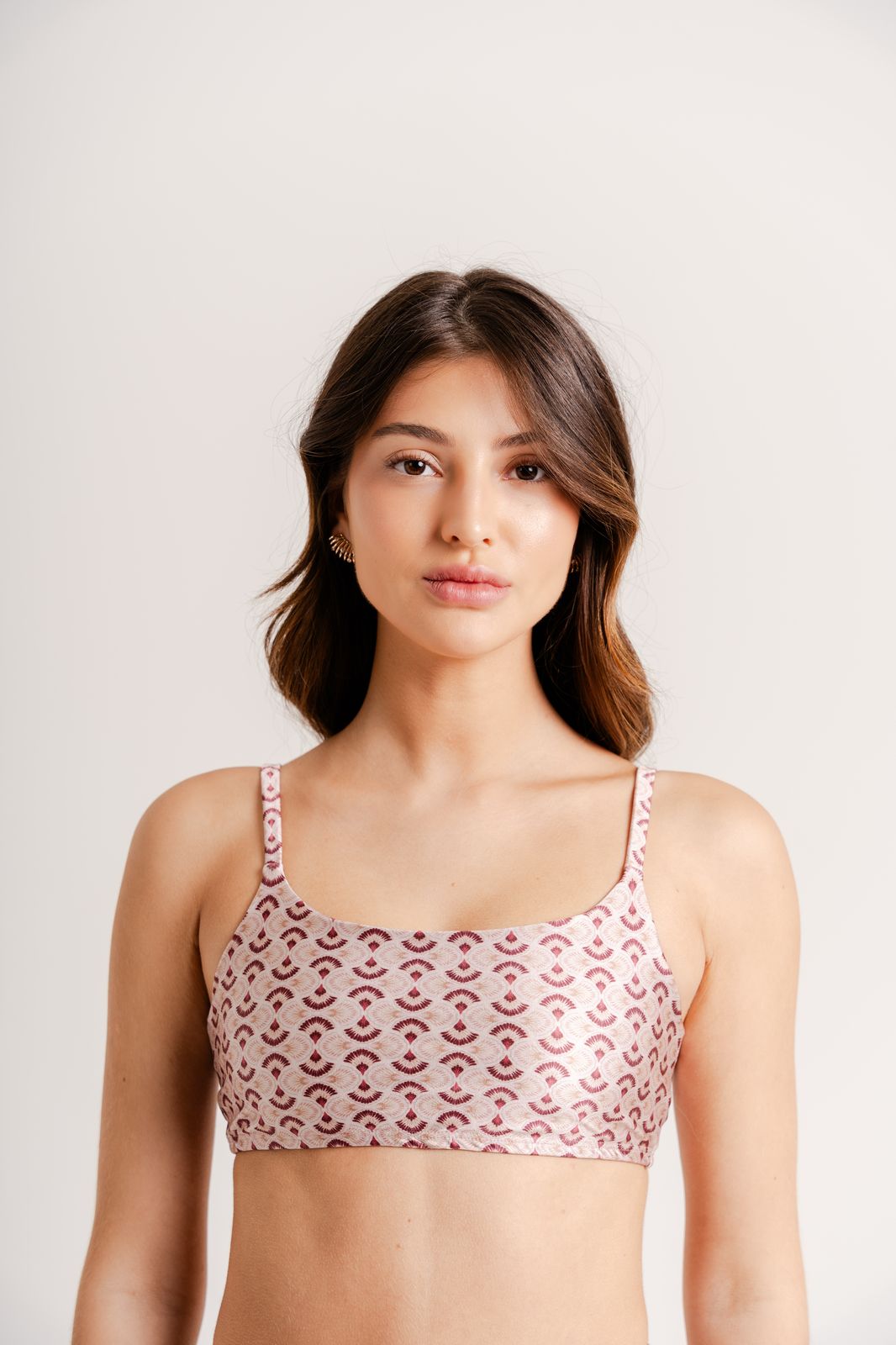 Comfort Top Blush Print