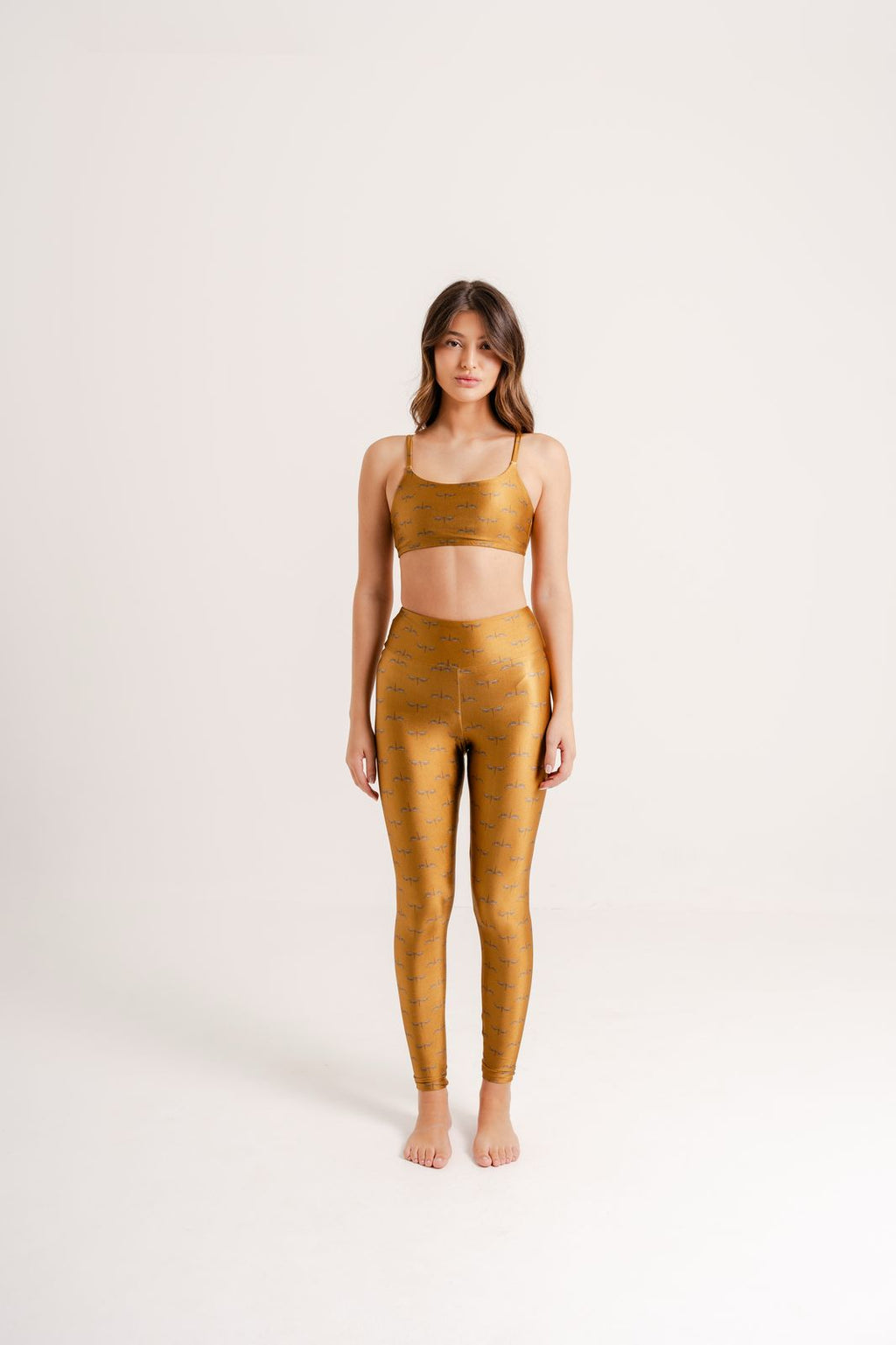 Legging Dragonfly Print in Skin Type